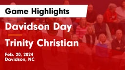 Davidson Day  vs Trinity Christian  Game Highlights - Feb. 20, 2024
