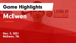 McEwen  Game Highlights - Dec. 3, 2021