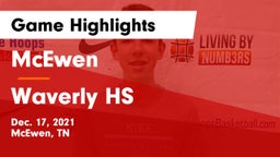 McEwen  vs Waverly HS Game Highlights - Dec. 17, 2021
