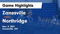 Zanesville  vs Northridge  Game Highlights - Dec. 8, 2021