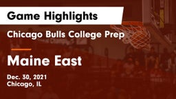 Chicago Bulls College Prep vs Maine East  Game Highlights - Dec. 30, 2021