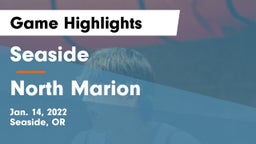 Seaside  vs North Marion  Game Highlights - Jan. 14, 2022