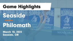Seaside  vs Philomath  Game Highlights - March 10, 2022