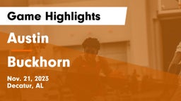Austin  vs Buckhorn  Game Highlights - Nov. 21, 2023