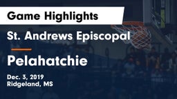 St. Andrews Episcopal  vs Pelahatchie  Game Highlights - Dec. 3, 2019