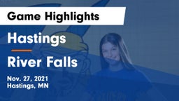 Hastings  vs River Falls  Game Highlights - Nov. 27, 2021