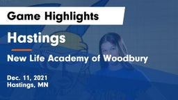 Hastings  vs New Life Academy of Woodbury Game Highlights - Dec. 11, 2021