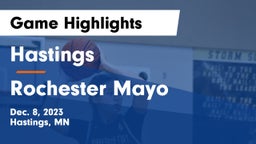 Hastings  vs Rochester Mayo  Game Highlights - Dec. 8, 2023