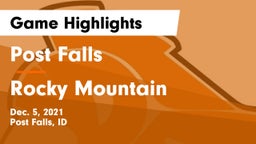 Post Falls  vs Rocky Mountain  Game Highlights - Dec. 5, 2021