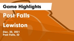 Post Falls  vs Lewiston  Game Highlights - Dec. 30, 2021