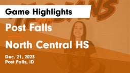 Post Falls  vs North Central HS Game Highlights - Dec. 21, 2023