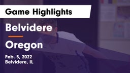 Belvidere  vs Oregon  Game Highlights - Feb. 5, 2022