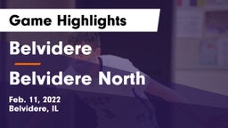 Belvidere  vs Belvidere North  Game Highlights - Feb. 11, 2022