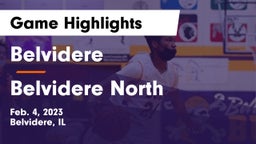 Belvidere  vs Belvidere North  Game Highlights - Feb. 4, 2023