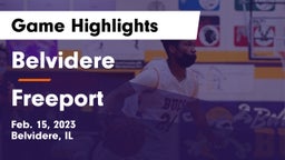 Belvidere  vs Freeport  Game Highlights - Feb. 15, 2023