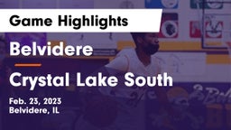 Belvidere  vs Crystal Lake South  Game Highlights - Feb. 23, 2023