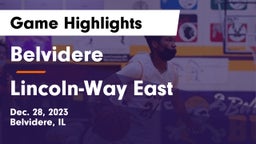 Belvidere  vs Lincoln-Way East  Game Highlights - Dec. 28, 2023