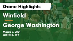 Winfield  vs George Washington  Game Highlights - March 5, 2021