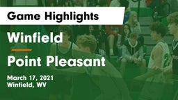 Winfield  vs Point Pleasant  Game Highlights - March 17, 2021
