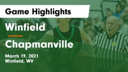 Winfield  vs Chapmanville  Game Highlights - March 19, 2021