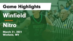 Winfield  vs Nitro  Game Highlights - March 31, 2021