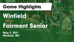 Winfield  vs Fairmont Senior Game Highlights - May 5, 2021