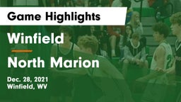 Winfield  vs North Marion  Game Highlights - Dec. 28, 2021