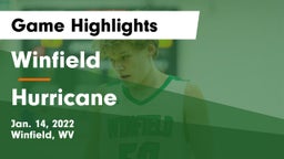 Winfield  vs Hurricane  Game Highlights - Jan. 14, 2022