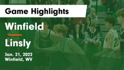 Winfield  vs Linsly  Game Highlights - Jan. 21, 2022