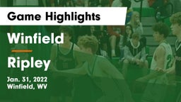 Winfield  vs Ripley Game Highlights - Jan. 31, 2022