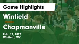 Winfield  vs Chapmanville  Game Highlights - Feb. 12, 2022