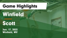 Winfield  vs Scott  Game Highlights - Jan. 17, 2023