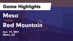 Mesa  vs Red Mountain  Game Highlights - Jan. 19, 2021