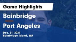Bainbridge  vs Port Angeles  Game Highlights - Dec. 21, 2021
