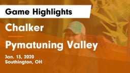 Chalker  vs Pymatuning Valley  Game Highlights - Jan. 13, 2020