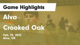 Alva  vs Crooked Oak  Game Highlights - Feb. 25, 2023