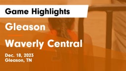 Gleason  vs Waverly Central  Game Highlights - Dec. 18, 2023