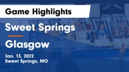 Sweet Springs  vs Glasgow  Game Highlights - Jan. 13, 2022