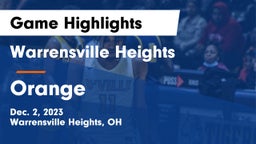 Warrensville Heights  vs Orange  Game Highlights - Dec. 2, 2023