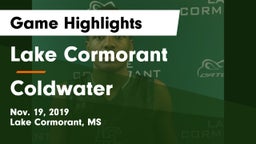 Lake Cormorant  vs Coldwater  Game Highlights - Nov. 19, 2019