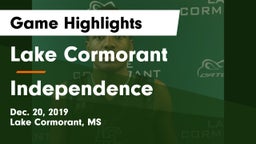 Lake Cormorant  vs Independence  Game Highlights - Dec. 20, 2019