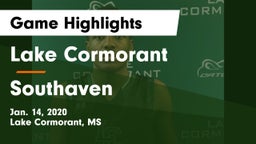 Lake Cormorant  vs Southaven  Game Highlights - Jan. 14, 2020