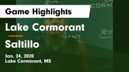 Lake Cormorant  vs Saltillo  Game Highlights - Jan. 24, 2020