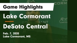 Lake Cormorant  vs DeSoto Central  Game Highlights - Feb. 7, 2020