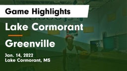 Lake Cormorant  vs Greenville  Game Highlights - Jan. 14, 2022