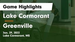Lake Cormorant  vs Greenville  Game Highlights - Jan. 29, 2022