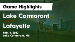 Lake Cormorant  vs Lafayette  Game Highlights - Feb. 8, 2022