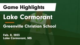 Lake Cormorant  vs Greenville Christian School Game Highlights - Feb. 8, 2023