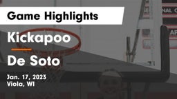 Kickapoo vs De Soto Game Highlights - Jan. 17, 2023
