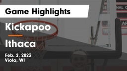 Kickapoo vs Ithaca Game Highlights - Feb. 2, 2023